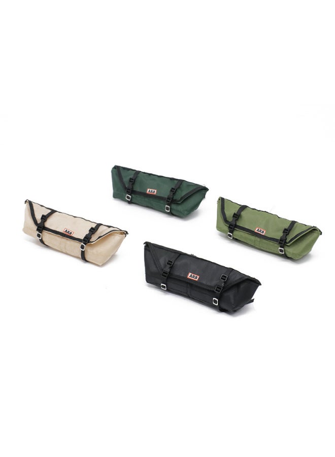 1/10 Climbing Car Luggage Bag Scx10 Trx4 Rc4wd D90 Station Wagon Bag Mood Decoration-Color:Black-Proportion:1:32  - Image 2