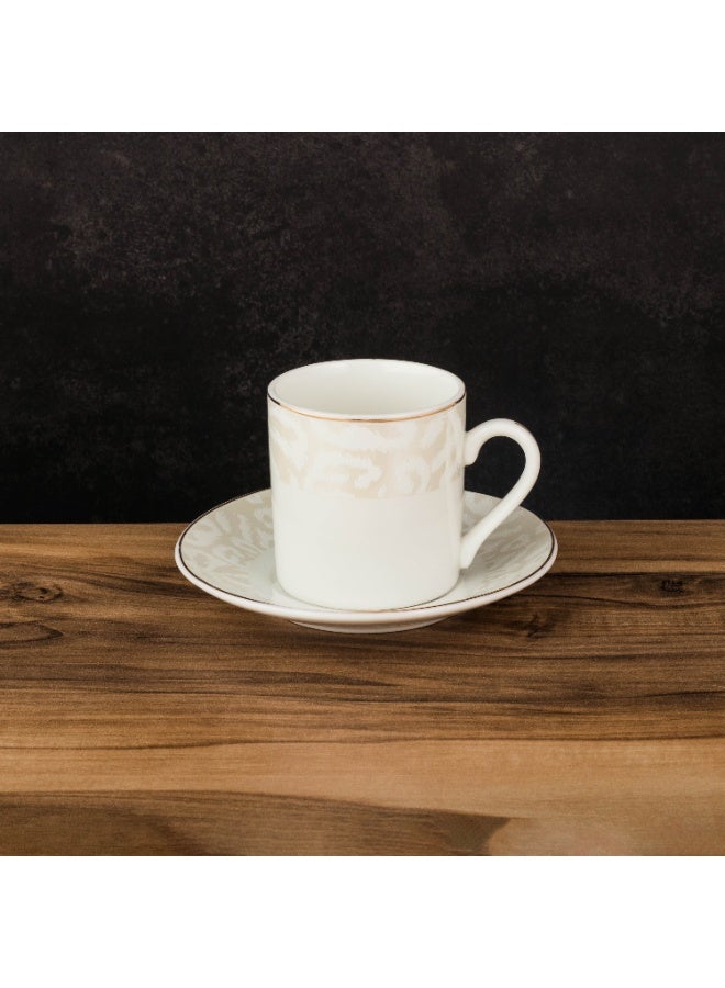 دانيا ☕✨ طقم فناجين قهوة تركية مع صحون – 6 فناجين + 6 صحون | يكفي 6 أشخاص ✨ - Image 5