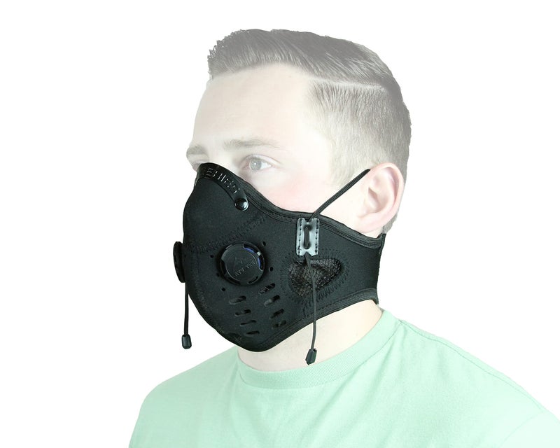 ATV Tek EDMBLK Elite Deluxe Neoprene Dust Mask Black 18