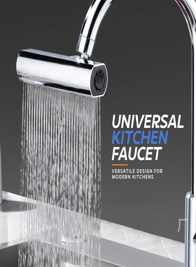 MIORAH Kitchen Tap Extender - 360° Rotating Faucet Extension for Kitchen Sink | Water Saving & Easy Install - Image 5