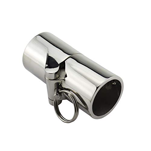 NRC&XRC 316SS Marine Grade Boat Handrail Fitting -Boat Pipe Connector,Folding Swivel Coupling Tube Joint Connector for 1-1/4" (32MM) O.D.Tube/Pipe （1PC） - Image 4