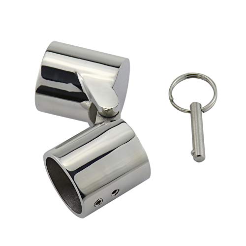 NRC&XRC 316SS Marine Grade Boat Handrail Fitting -Boat Pipe Connector,Folding Swivel Coupling Tube Joint Connector for 1-1/4" (32MM) O.D.Tube/Pipe （1PC） - Image 3