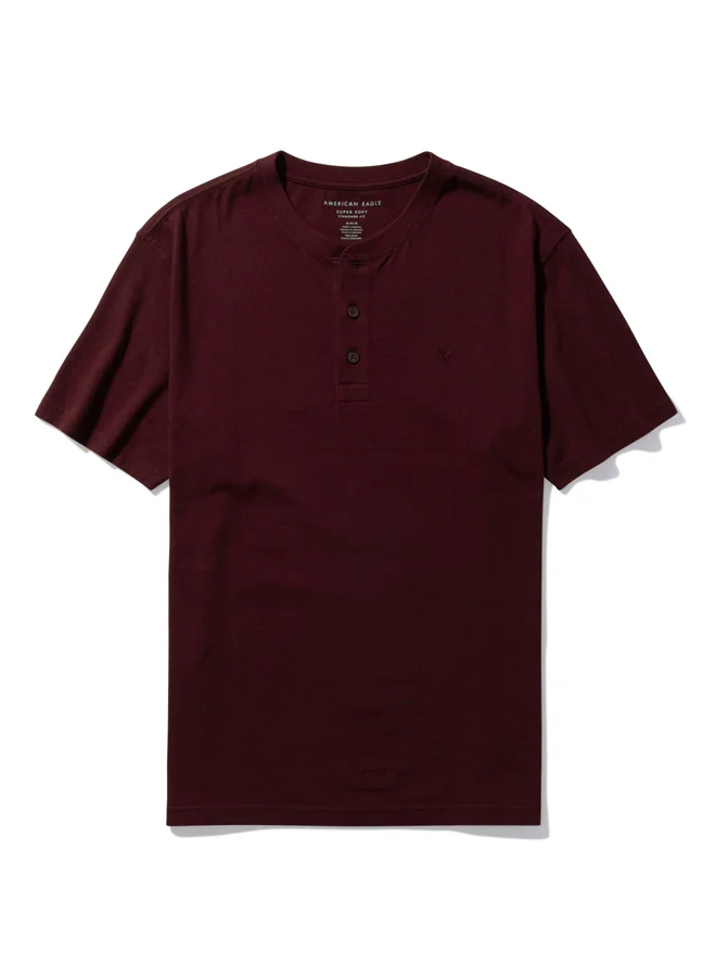 امريكان ايجل AE Henley T-Shirt