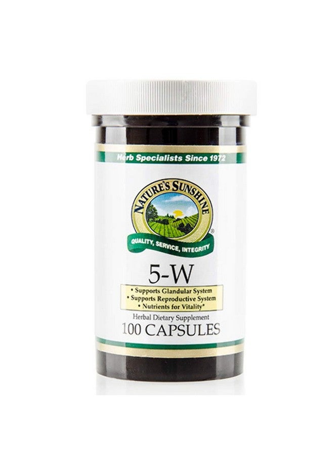 Nature's Sunshine 5-W (100 Capsules)