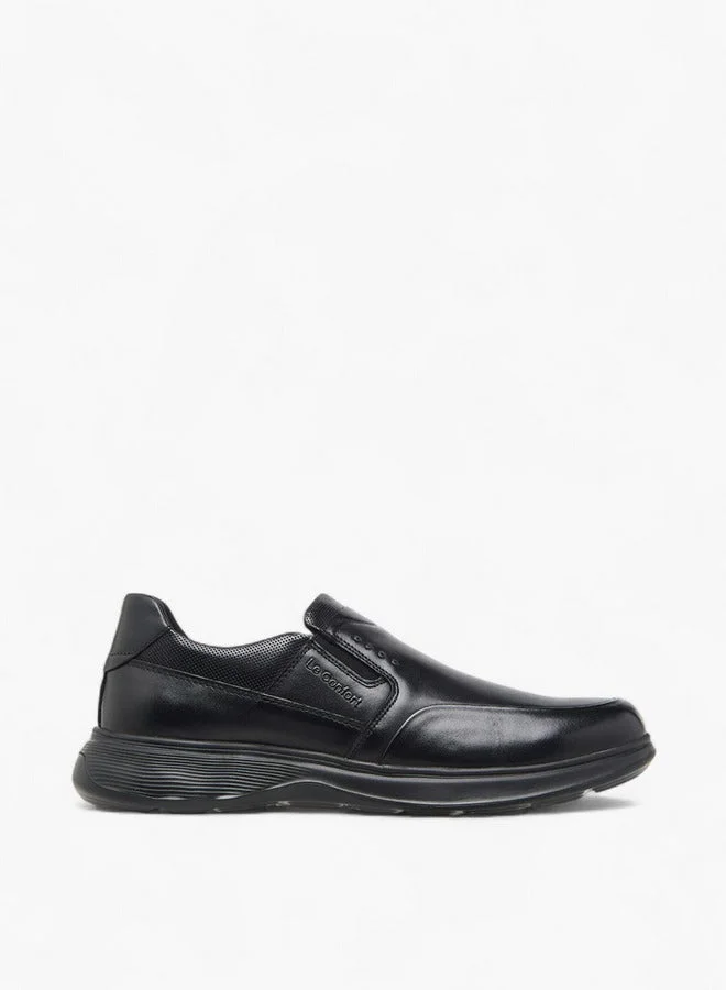 Le Confort Logo Embossed Slip-On Loafers