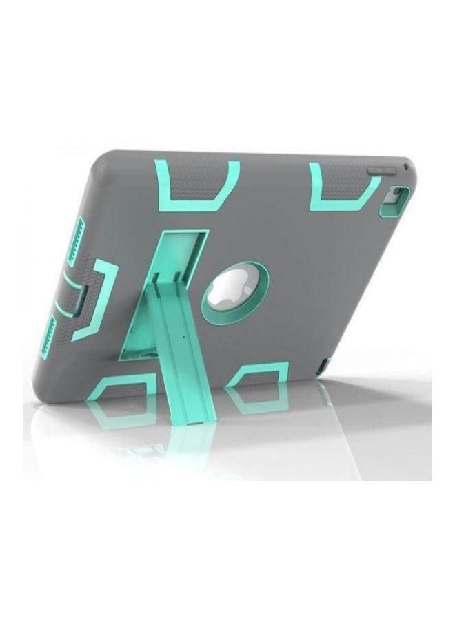 NIBEMINENT Hard Case Cover For Apple iPad Mini 4 7.9 Inch Grey/Aqua - Image 3