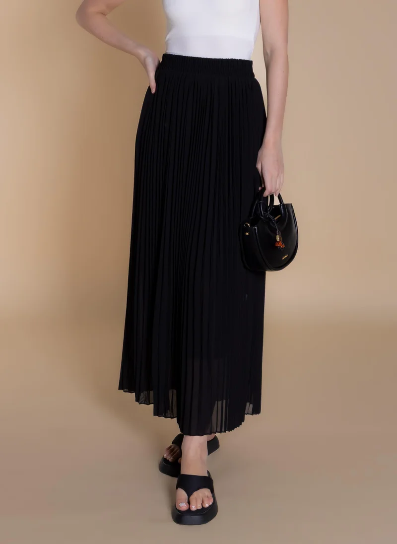شايبس PLEATED CHIFFON SKIRT