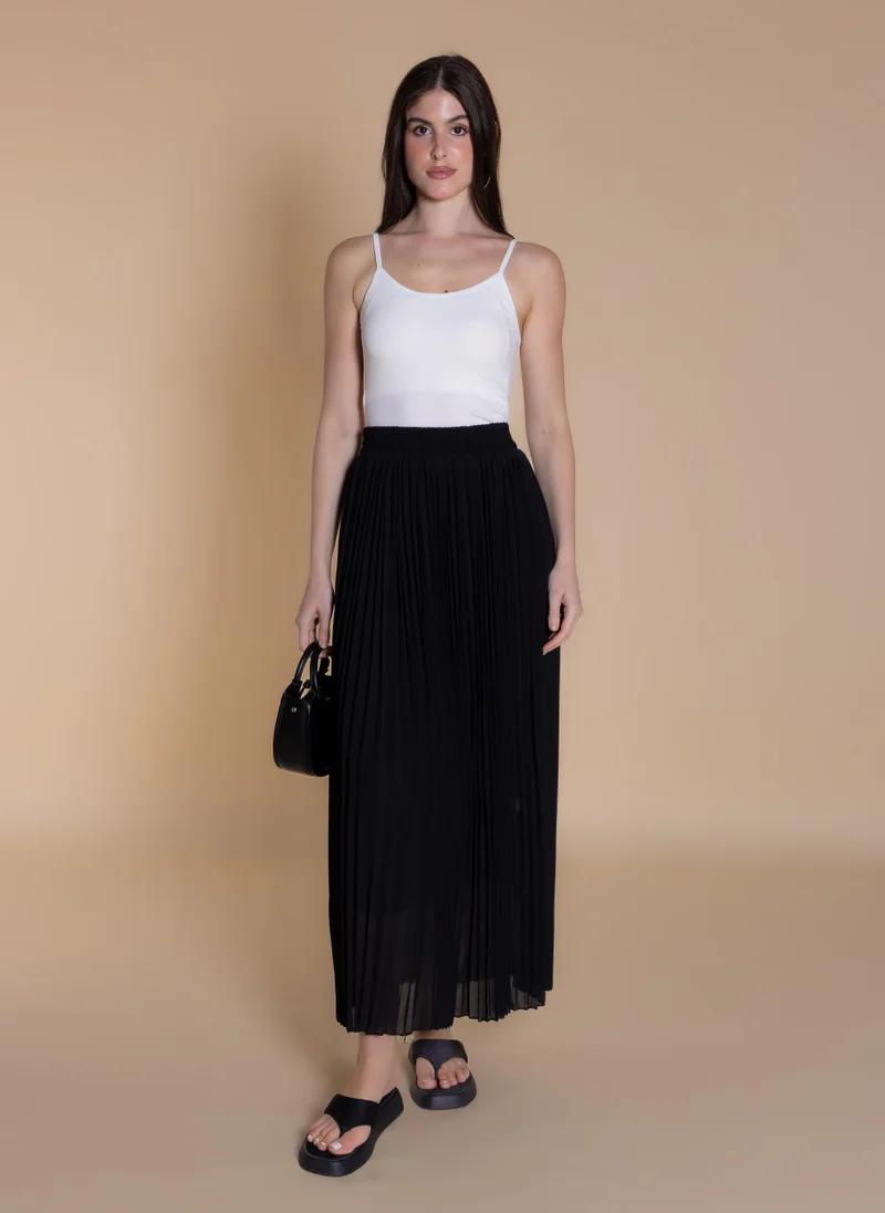 شايبس PLEATED CHIFFON SKIRT