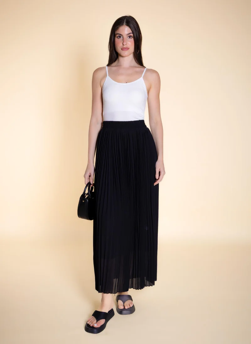 شايبس PLEATED CHIFFON SKIRT