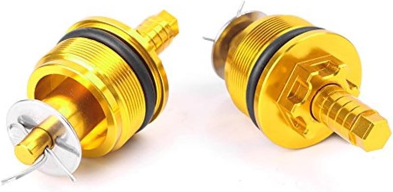 Wivplex 33mm CNC Gold Front Fork Cap for CMX250 Motorcycle - Image 2
