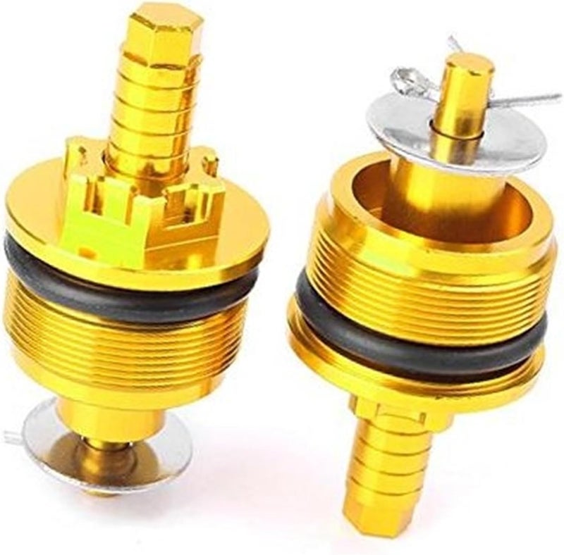 Wivplex 33mm CNC Gold Front Fork Cap for CMX250 Motorcycle - Image 1