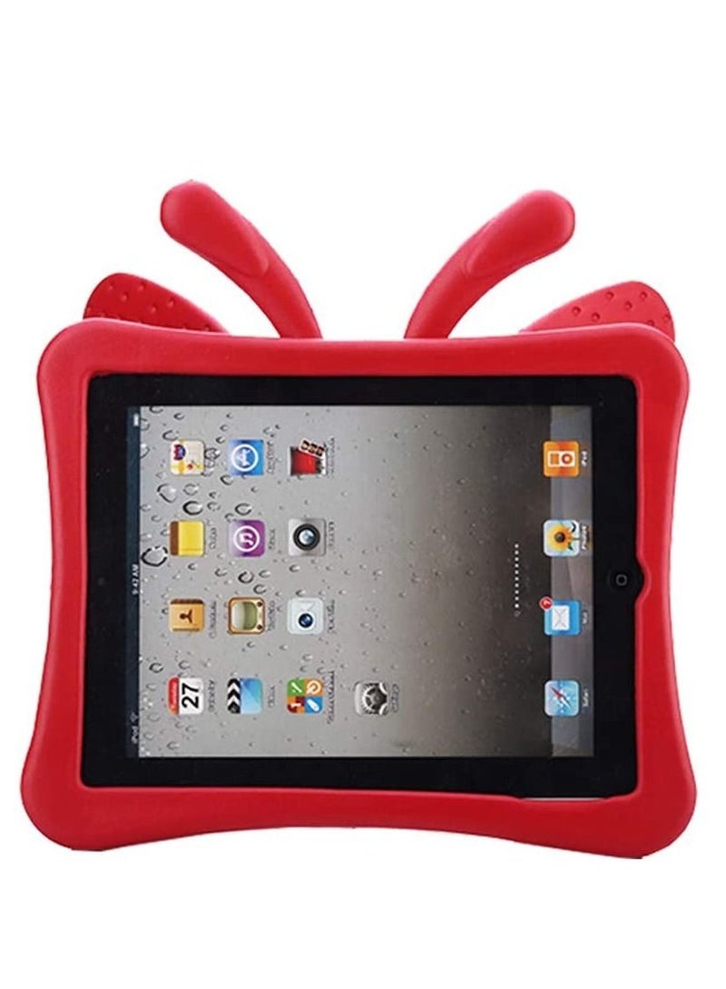 ELTRAZONE iPad 9th 8th 7th Generation Case Kids Girls, Cute Butterfly Shockproof EVA Foam Super Protection Stand Cover for iPad 2021 2020 2019 10.2" and iPad Air 3 Pro 10.5" - Image 2