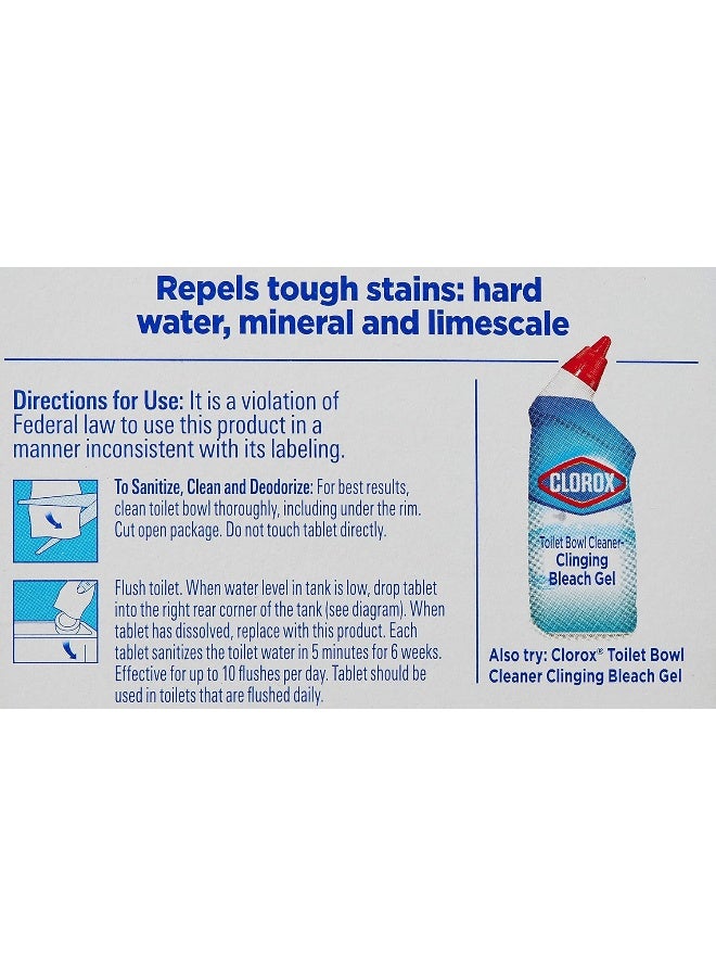Clorox أقراص كلوروكس التلقائية لتنظيف مرحاض، أخضر- 2 عدد 200g - Image 3