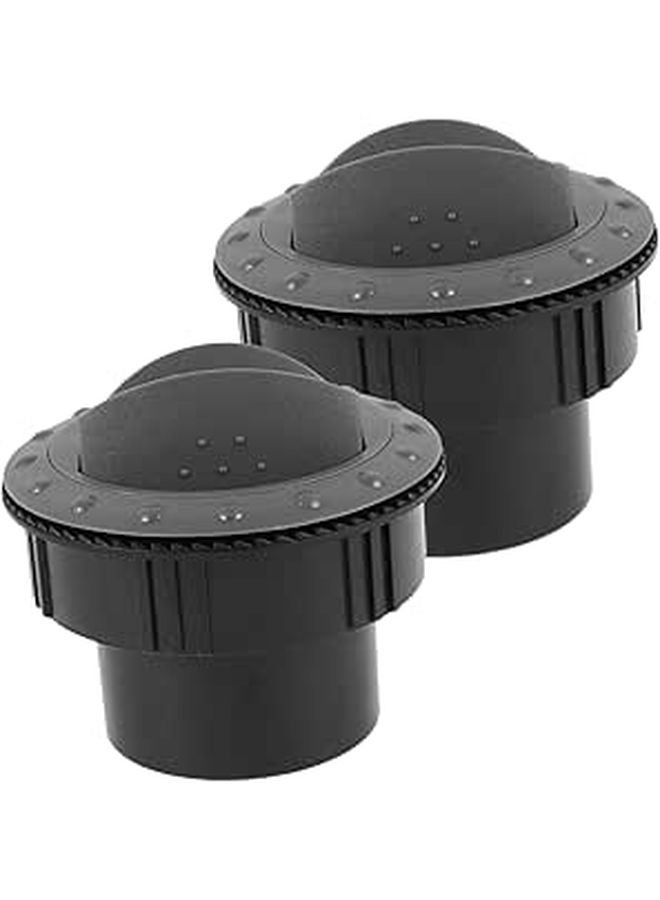 Rv Air Vent Outlet 2 Pack Easy Installation Cargo Trailer Vent For Campers - Image 1