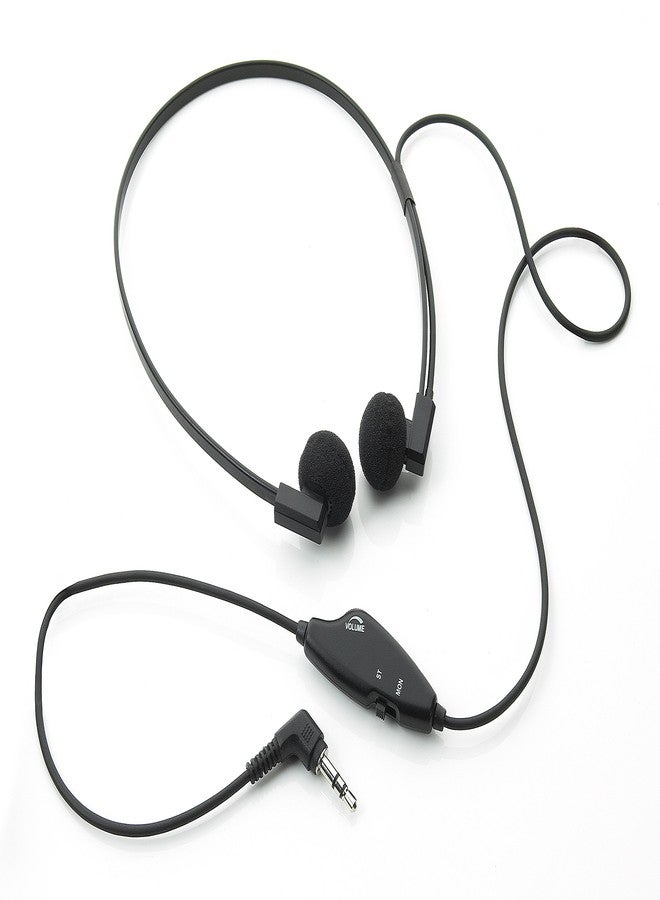 Lanier MP-555 (425-3117) 3.5 mm Transcription Headset - Image 1