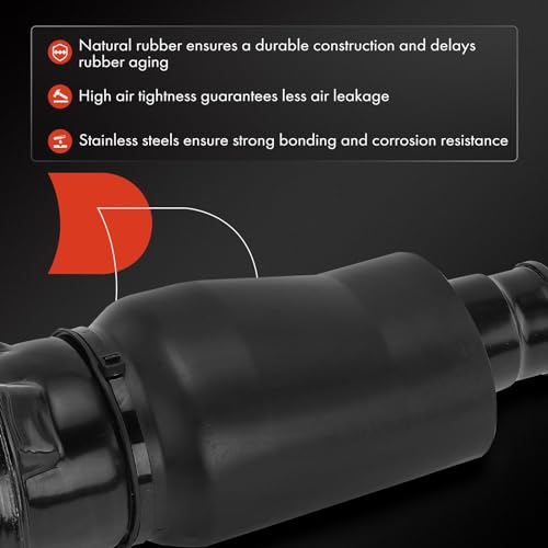 A-Premium دعامة صدمة تعليق هوائي خلفية يسار A-Premium متوافقة مع لكزس LS430 2001 2002 2003 2004 2005 2006 V8 4.3L، جانب السائق، استبدال# 4809050140، 4809050110 - Image 4