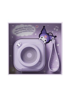 MINISO Sanrio characters Wireless Speaker Model A132 (Kuromi), Portable Bluetooth Speaker with High-Quality Sound, Ideal for Music Lovers and Sanrio Fans