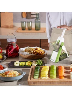ELTRAZONE Adjustable Slicer,slicer vegetable cutter，Mandoline Slicer,Vegetable Slicer, Food Chopper,Vegetable Cutter,Quick Dicer Fruit French Fry  - Image 3