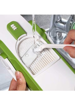 ELTRAZONE Adjustable Slicer,slicer vegetable cutter，Mandoline Slicer,Vegetable Slicer, Food Chopper,Vegetable Cutter,Quick Dicer Fruit French Fry  - Image 2