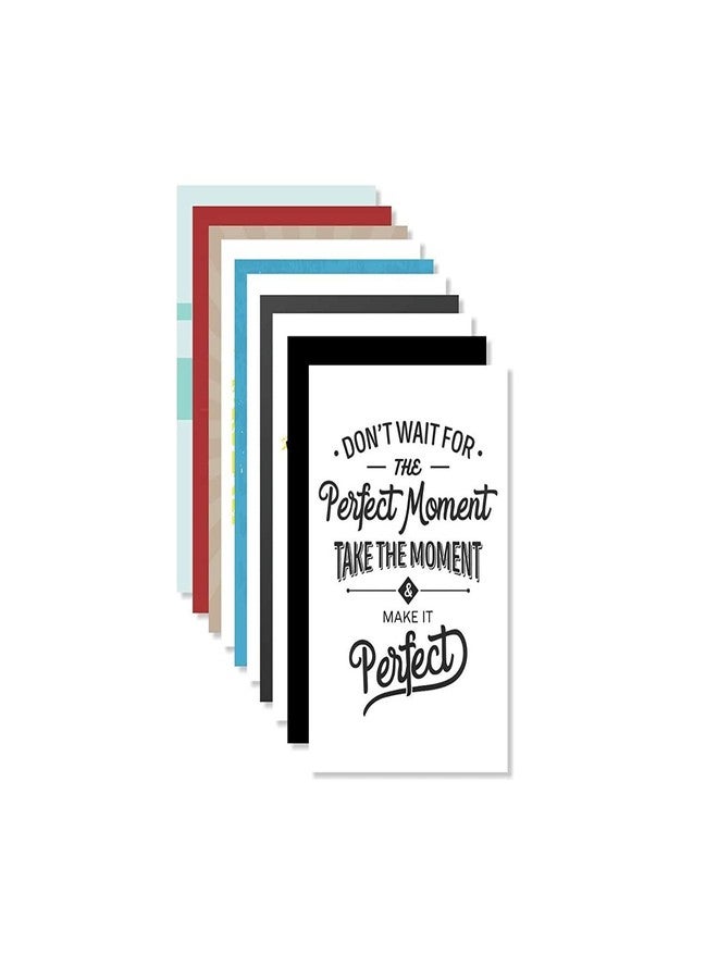 LADECOR Design Inspirational Motivational Quotes Printed Set of 10 Poster (A3-12 in x 18 in Size, Multicolor) Unframed Thick Paper With Double Tape - Image 1