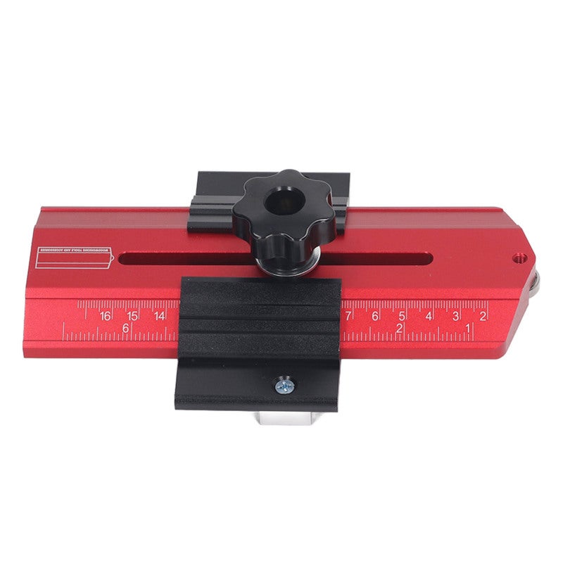 Thin Rip Tablesaw Jig: Aluminum Alloy Fence Guide - Stable Cutting Fixture With Precise Scale & Easy Grip Knob For Home Workshop Woodworking Projects - Image 5