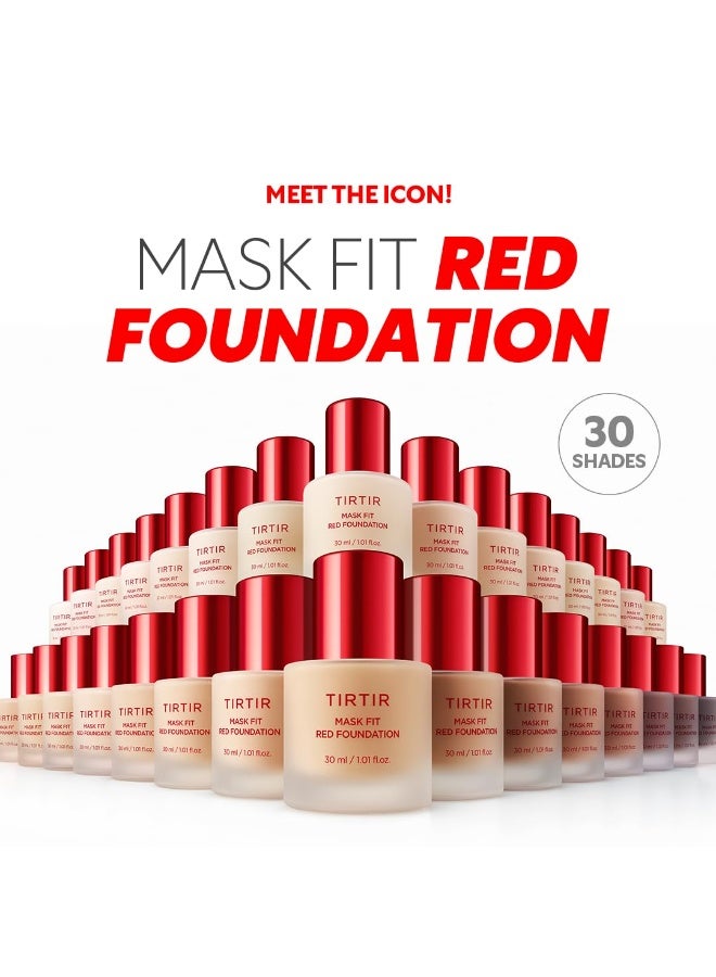 TIRTIR Mask Fit Red Foundation #24N Latte, 1.01 Fl Oz - Image 2