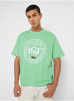 LACOSTE Logo Crew Neck Short Sleeve T-Shirt  - Image 1