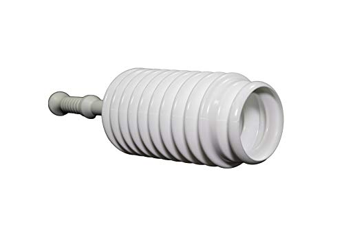 Master Plunger MP500-B4 Heavy Duty Bathroom Toilet Plunger Kit with Short Bucket. Equipped with Air Release Valve, White - Image 5