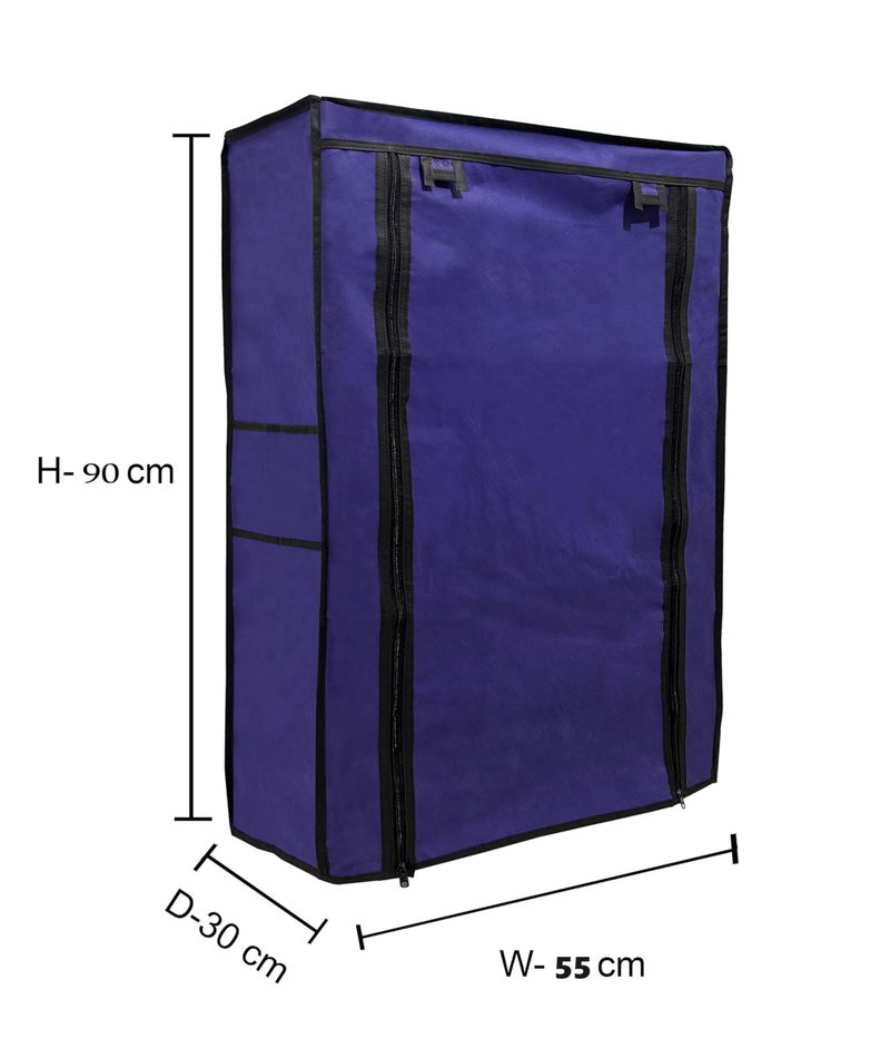 RAXON WORLD Shoe Rack Cover for Home Only for 5-Layer Portable Foldable Shoe Stand Non Woven Zipper Fabric Cover - Image 2