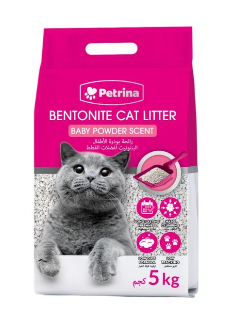 Cat Litter Baby Powder Scent 5kg