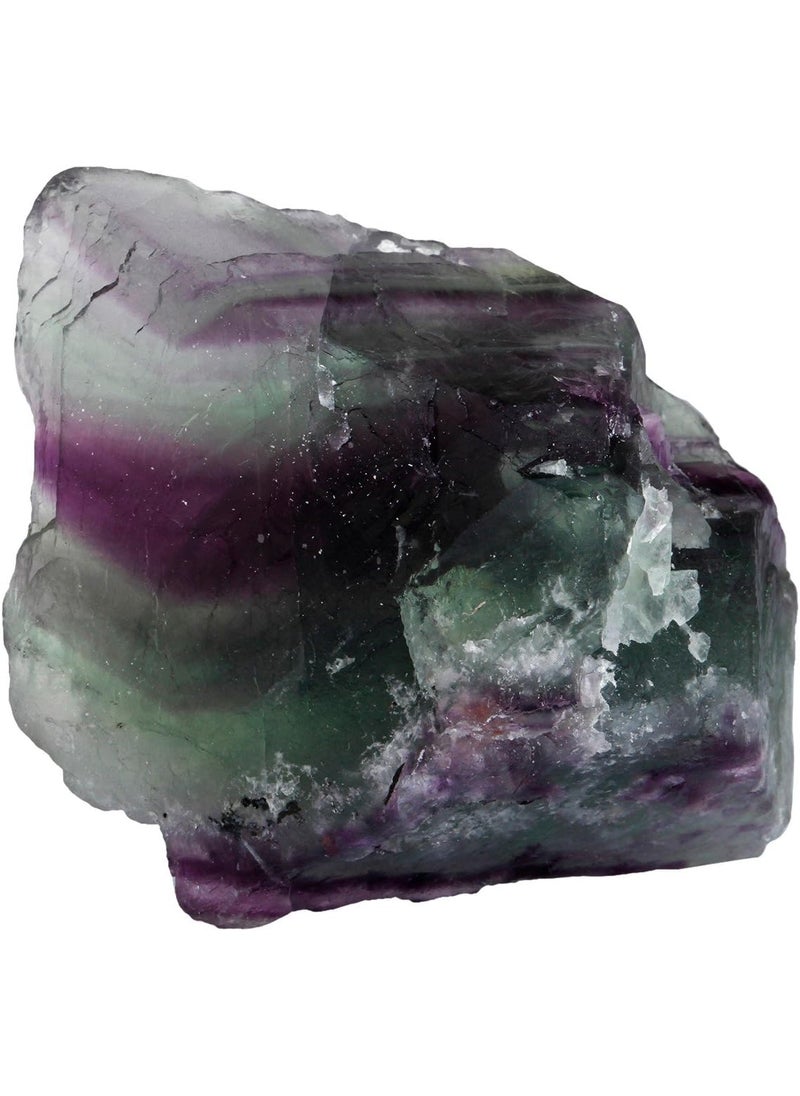 SUNYIK SUNYIK Natural Fluorite Quartz Crystal Point Specimen Sculpture Sphere Decoration 1.8"-3.2" (0.3-0.7lb) 