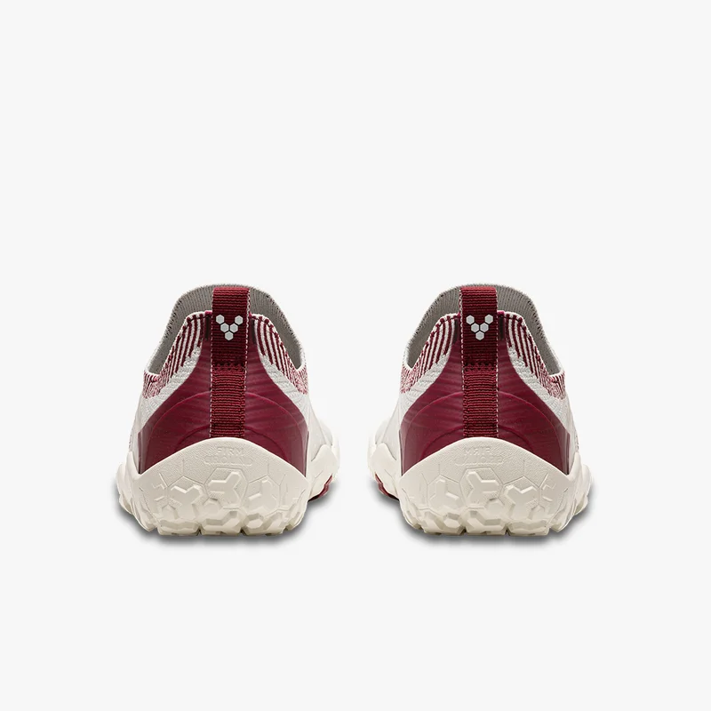 VIVOBAREFOOT PRIMUS TRAIL KNIT FG MENS LIMESTONE RED RUMBA