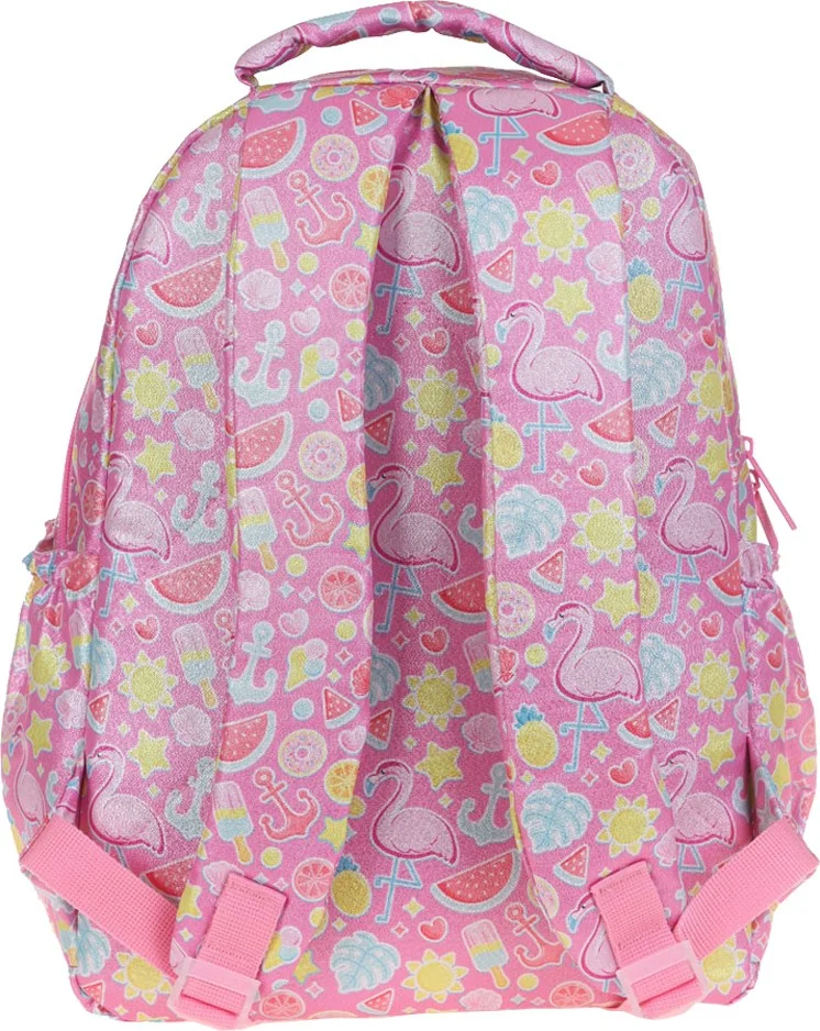 كاوكو Kids&love Backpack Mirrored-Sparkly Flamin L5098