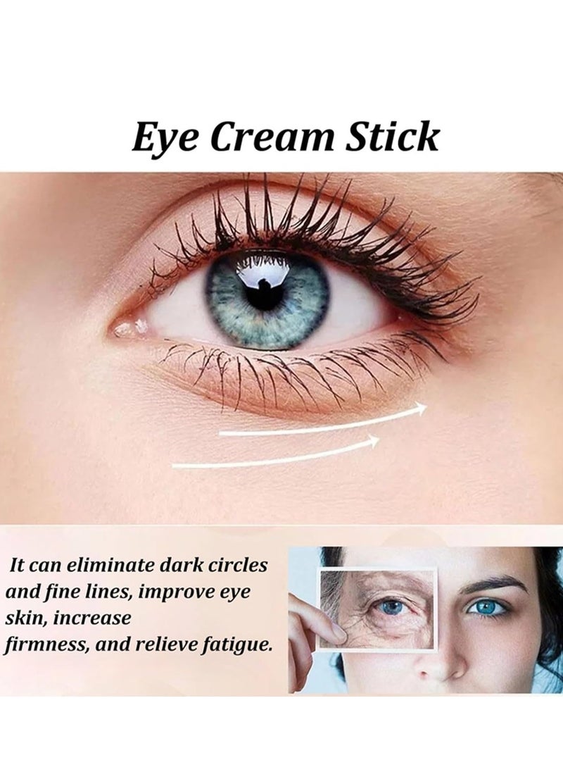 Hoygi - Eye Cream for Dark Circles, Advanced Snail Repair Eye Stick with Snail Mucin, Hydrating Cream for Puffiness and Bags Under Eyes, Reduces Fine Lines and Wrinkles (1pc) - Image 1