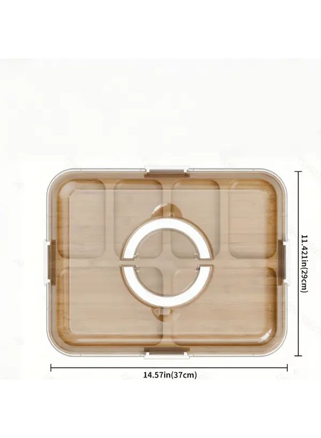 صينية جبن من الخيزران بغطاء أسود وغطاء محمول من الأكريليك الشفاف - Image 3