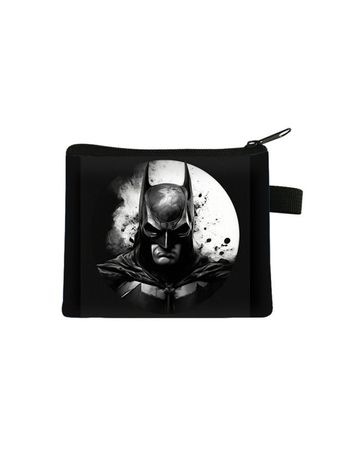 Marvel Batman Coin Purse Mini Storage Wallet Portable Key Card Holder Children's Silicone Coin Purse