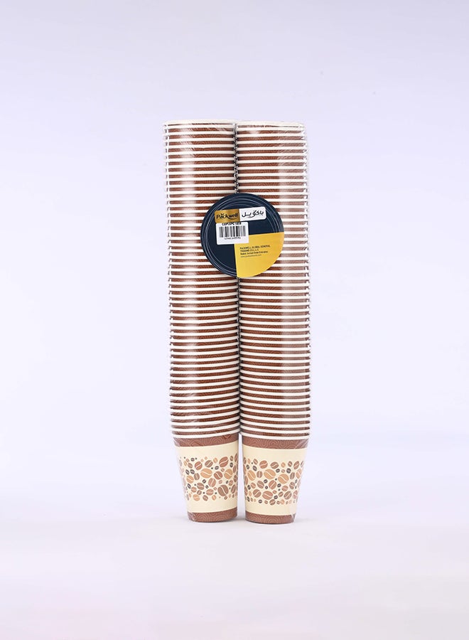 packwell Combo Paper Cup 12 Oz 50 Pcs X 2 packet 100 pcs - Image 2