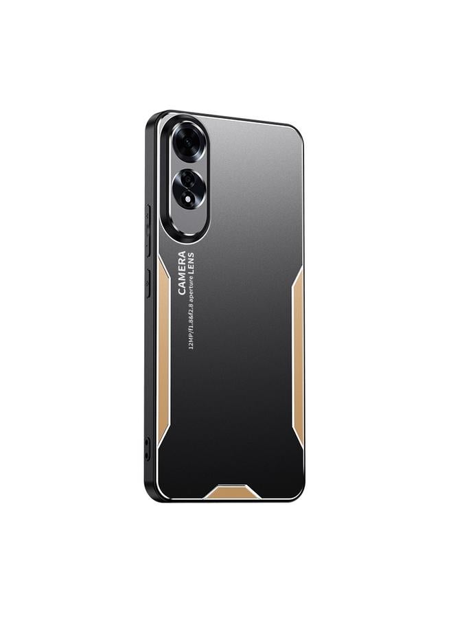 اس-توب جراب لهاتف OPPO A60 4G Blade Series TPU هجين معدني - Image 1