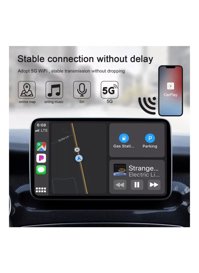 Generic Wireless CarPlay Adapter for iPhone – Plug & Play Apple CarPlay Dongle with 5GHz WiFi, Online Update  - Image 4
