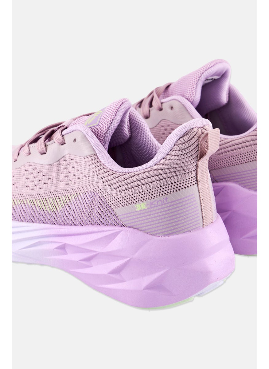 RBX Women Lace Up Outdoor Shoes, Purple  - Image 2