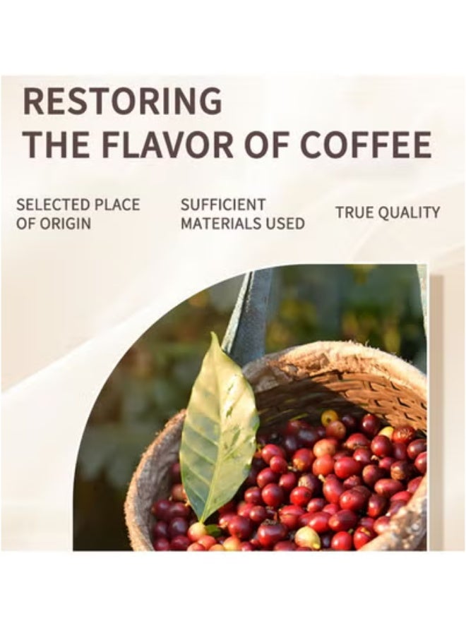 BURTON Mushroom Coffee with Protein and Caffeine, Instant Coffee for Focus, Gut Memory, and Immunity, with Ganoderma Lucidum Extract - Image 4