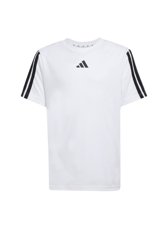 Adidas Adidas J Tr-Es 3S Tee M White Training T-Shirts For Men  - Image 1