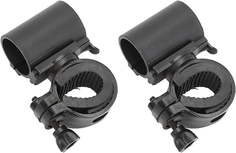 klarako 2pcs Cane Holder for Wheelchair Drive Rollator Walker 360 Degree Rotation Universal Crutches Stick Bracket Holder Accessories - Image 1