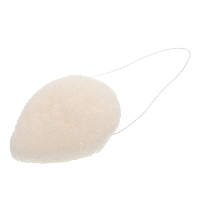 Natural Konjac Sponge for Face and Body Exfoliation Soft Waterdrop Shape Bath Sponge for Daily Shower - Image 2