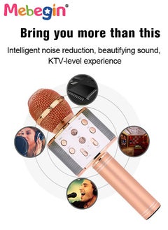 Toys for Kids Karaoke Microphone for Teen,Portable Bluetooth Wireless Karaoke Machine,Music Toy Party Favor Birthday Gift for Kids Boys Girls - pzsku/ZCC2A0F1354A6811949A7Z/45/_/1697017798/2191f61c-ed8e-423d-a578-30ad9b266d01