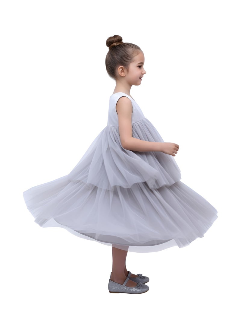 Bidani Classic Grey Dress - Image 4