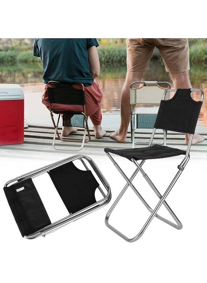 Thoraya Portable Folding Stool Aluminum Alloy Foldable Fishing Chair Outdoor Camping Seat​  - Image 3