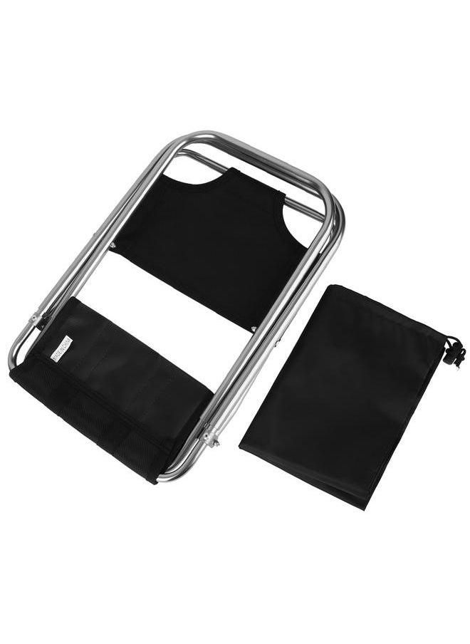 Thoraya Portable Folding Stool Aluminum Alloy Foldable Fishing Chair Outdoor Camping Seat​  - Image 1