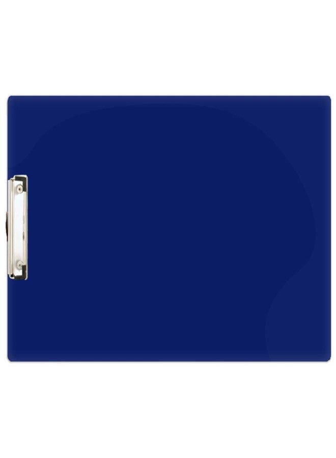 Ruby Paulina 11x17 Clipboard Acrylic Panel Featuring a Low Profile Clip Blue - Image 1