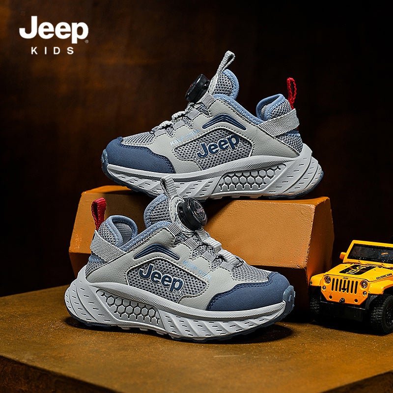 Jeep Women'S Shoes 2024 Autumn New Comfortable Lightweight Women'S Shoes Fashionable All-Match Children'S Shoes Swivel Button Trendy - Image 1